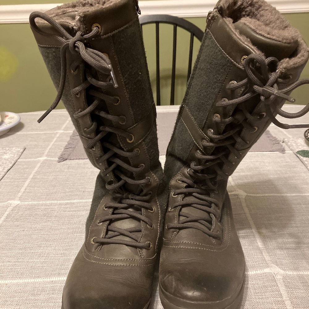 UGG combat style boots